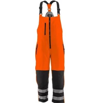 Мужской нагрудный комбинезон RefrigiWear HiVis утепленный, мультицвет