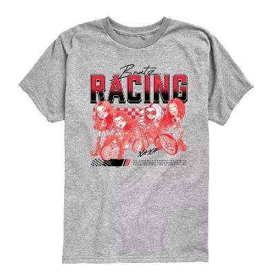 Boys' - ! - Racing Jersey Short Sleeve Graphic T-Shirt athletic heather