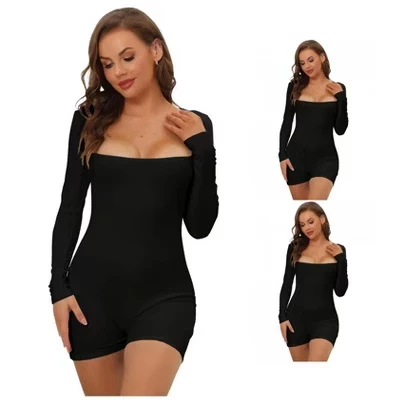 Женское боди INSPIRE CHIC утягивающее, черное, 3 шт.