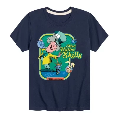 Футболка для мальчиков Alice in Wonderland, синяя