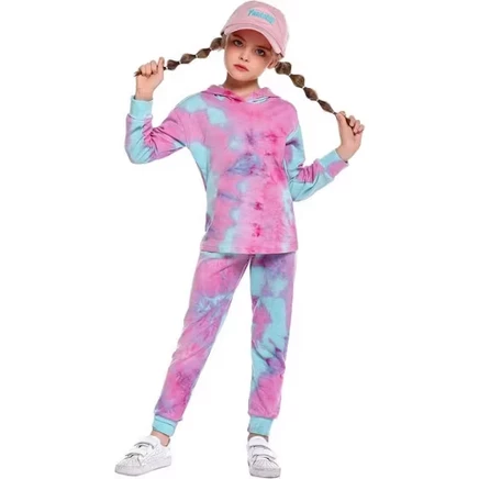 Костюм для девочек Arshiner тай-дай, 7–8 лет