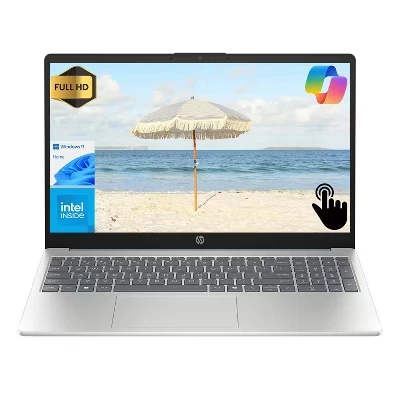 Ноутбук HP 15 AI Copilot сенсорный i3‑N305 16ГБ 1ТБ, синий