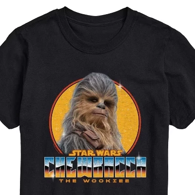 Men's -  - Chewbacca Short Sleeve Graphic T-Shirt black