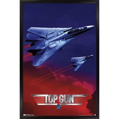 Постер Trends International Top Gun Wingman, черный