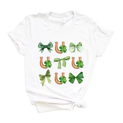 Женская футболка Simply Sage Market Coquette Horseshoe, белая