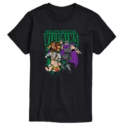 Мужская футболка Teenage Mutant Ninja Turtles, черная