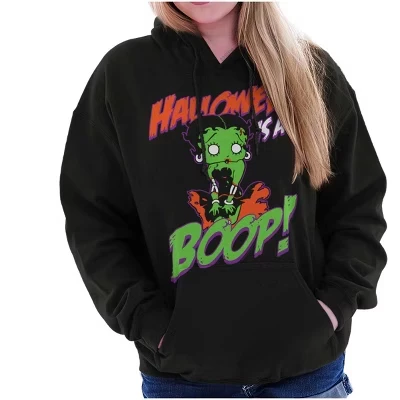 Zombie Halloween Treat Толстовка с капюшоном женская Brisco Brands черный