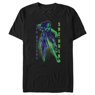 Мужская футболка She-Hulk: Attorney at Law с мозгами и мускулами, черная