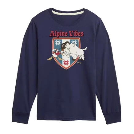 Лонгслив для мальчиков Disney Alpine Vibes, синий
