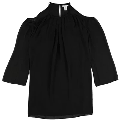 Женское платье Bar III с открытыми плечами, черное