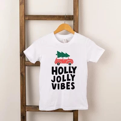 Детская футболка The Juniper Shop Holly Jolly, белая
