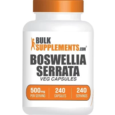 Экстракт Босвеллии серрата BulkSupplements в капсулах