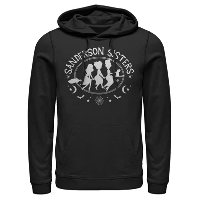 Мужское худи Hocus Pocus Sanderson Sisters, черное
