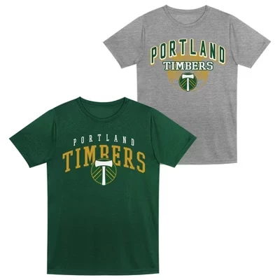 Набор из 2 футболок для мальчиков MLS Portland Timbers