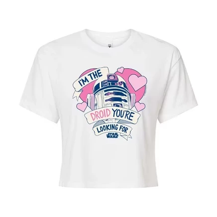 Женская - - Valentine Droid Вы ищете укороченную футболку с Рисунком белого цвета