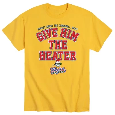 Мужская футболка Give Him The Heather с коротким рукавом и рисунком, желтая