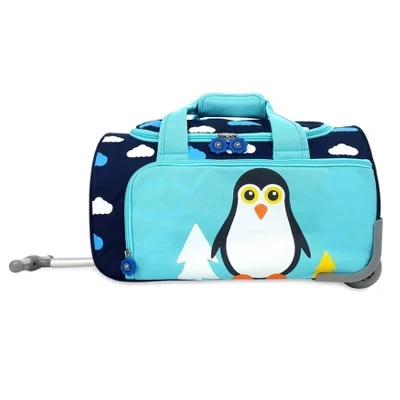 Детская спортивная сумка на колесиках penguin объемом 28 литров