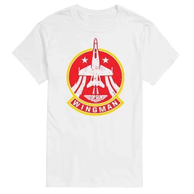 Мужская футболка с коротким рукавом и графическим рисунком Wingman Patch, белая