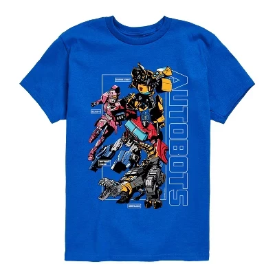 Футболка для мальчиков Transformers Autobots, синяя