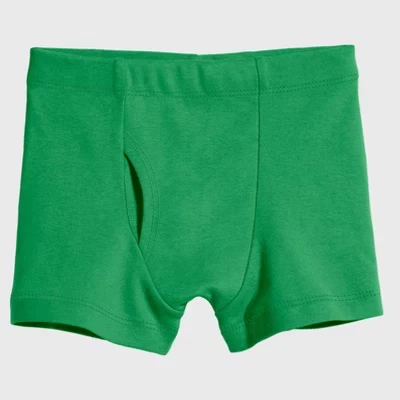 Мальчикам боксеры City Threads из органического хлопка, зеленые