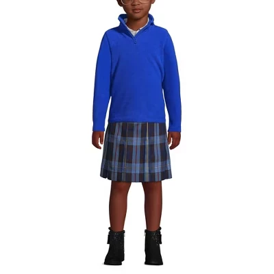 Детский пуловер Lands End School Uniform, кобальтовый