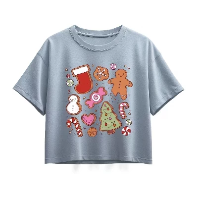 Футболка с коротким рукавом и графическим рисунком Kawaii Christmas Treats