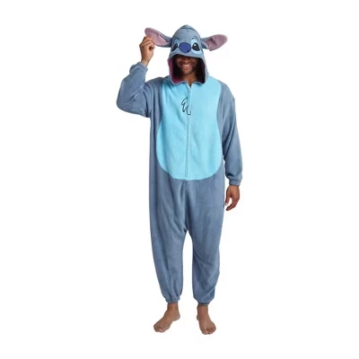 Стежок для взрослых с длинным рукавом и капюшоном Кигуруми Onesie Костюм для косплея