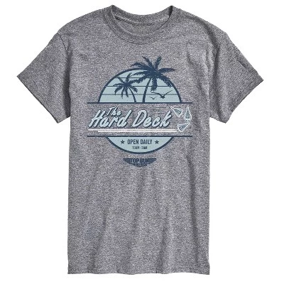 Мужская футболка The Hard Deck с коротким рукавом и графическим рисунком athletic heather