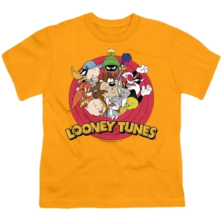 Футболка для мальчиков Looney Tunes, золотистая