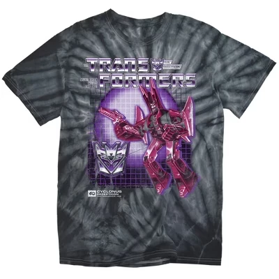 Мужская футболка Cyclonus Box Tie Dye с 40-летним юбилеем, черная