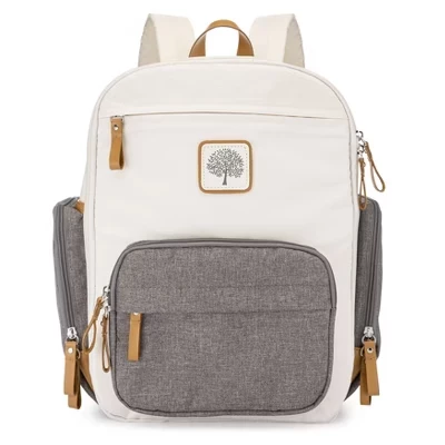 Мини-рюкзак для подгузников Parker Baby Co. Birch, кремовый