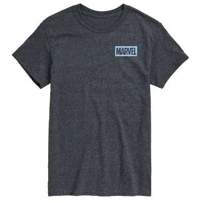 Мужская футболка Iceman Stack с коротким рукавом и графическим рисунком heather charcoal