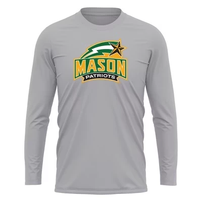 Мужской лонгслив NCAA George Mason, серый