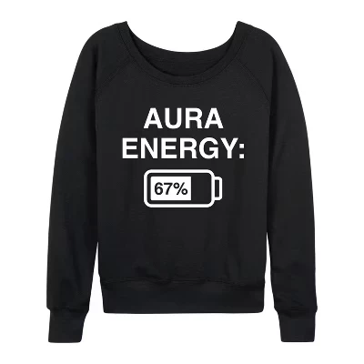 Женский лонгслив Instant Message Aura Energy 67, чёрный
