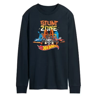 Мужская футболка с длинным рукавом Stunt Zone и графическим рисунком