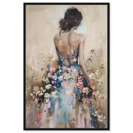 Картина Art Remedy «Цветение», 25,4×38,1 см, черная рама