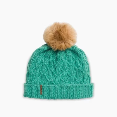 Женская шапка Turtle Fur Mara из шерсти яка, мятная