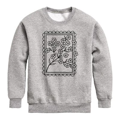 Флисовая толстовка с длинным рукавом Athletic heather с графическим рисунком 