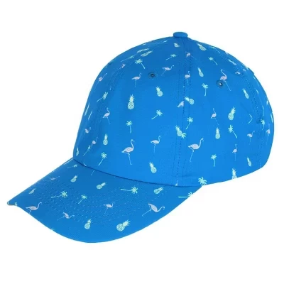 Мужская бейсболка Alter Ego Tropical Golf синего цвета