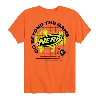 Футболка для мальчиков Nerf Go Beyond The Game, оранжевая