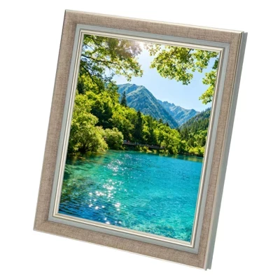 Фоторамка Unique Bargains прямоугольная из смолы, цвет льна