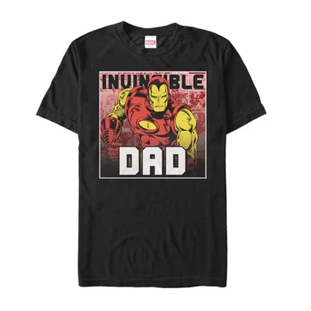 Мужская футболка Marvel Iron Man Invincible Comic