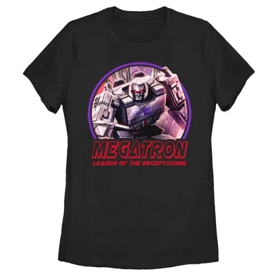 Женская футболка Transformers Megatron, черная