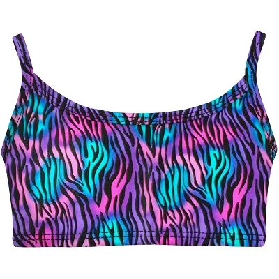 Купальник-бикини с принтом fiery tie dye для девочек от USA-Made Girls UPF 50+