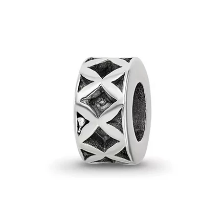 Шарм-разделитель Black Bow Jewelry, серебро 925