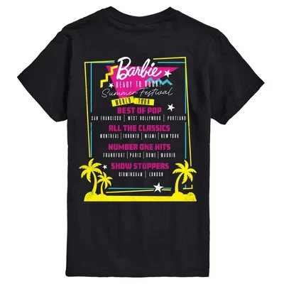 Мужская футболка Barbie Summer Fest, черная