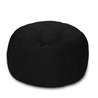 Кресло-мешок Relax Sacks 183 см, с пеной памяти, черное