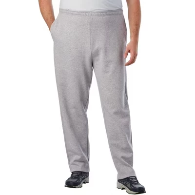 Мужские флисовые штаны KINGSIZE Big & Tall, серые