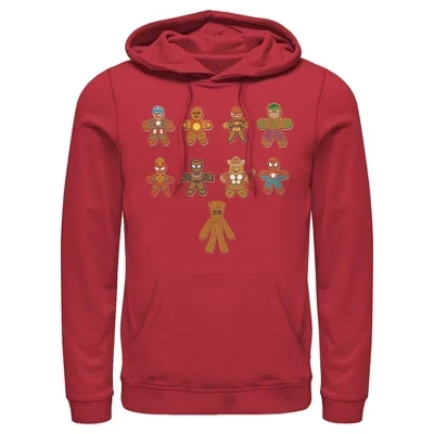 Мужское худи Marvel Avengers Ginger Cookie, красное