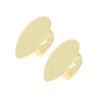 Накладные зубы Unique Bargains Double Fangs, золотистые